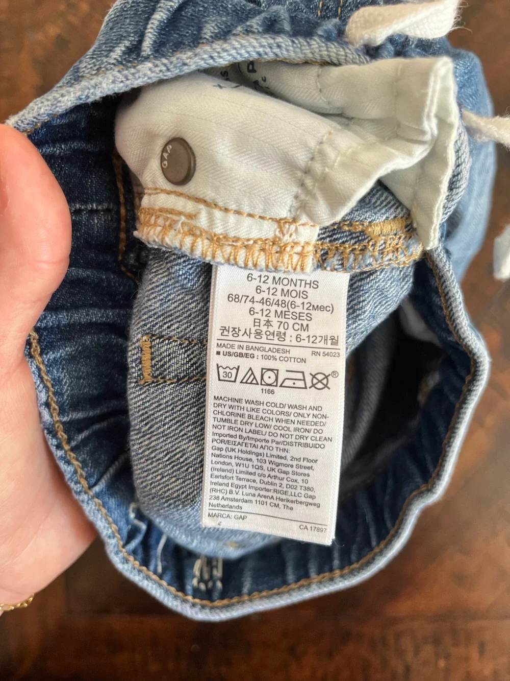 GAP Baby Denim Shorts